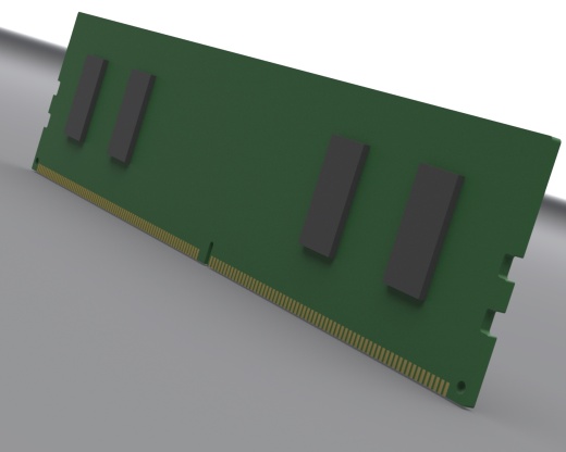 16GB DDR4 DIMM内存条（288针）（简化版）缩略图